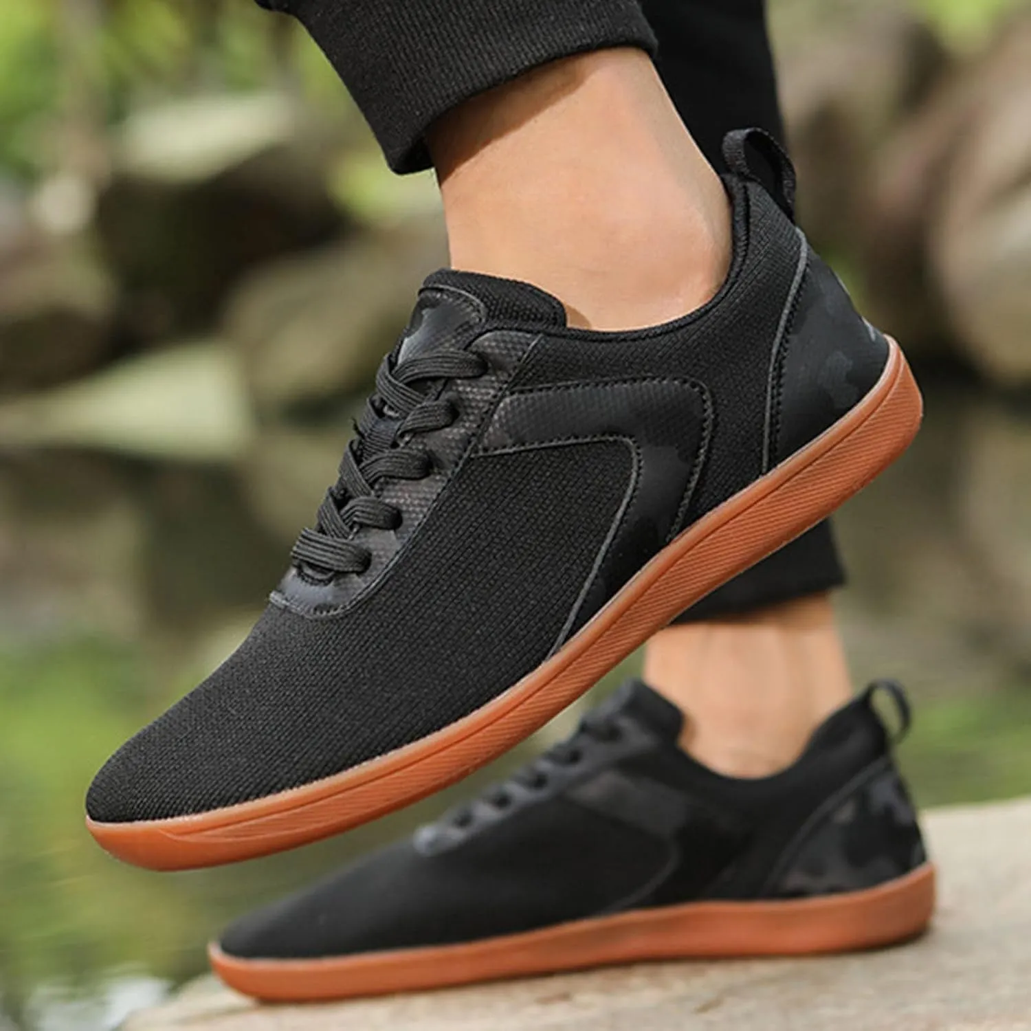 Arch Support Non Slip Minimalist Shoes for Men Non Slip Lightweight Workout Shoe Lightweight Minimalist Shoes