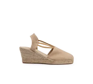 Barbate Sand Medium Wedge  Espadrille