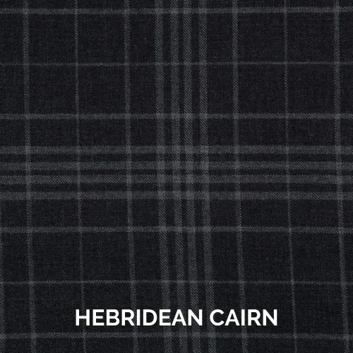 Black Herringbone Crail Kilt Outfit for Hire