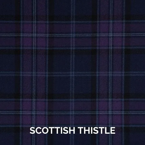 Black Herringbone Crail Kilt Outfit for Hire