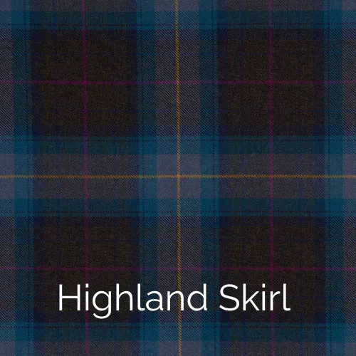 Black Herringbone Crail Kilt Outfit for Hire