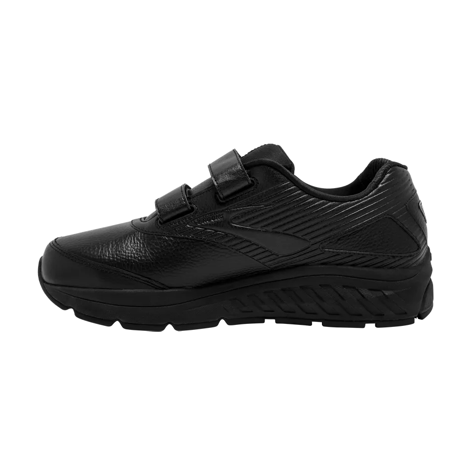 Brooks Men's Addiction Walker V-Strap 2 D Width Black/Black