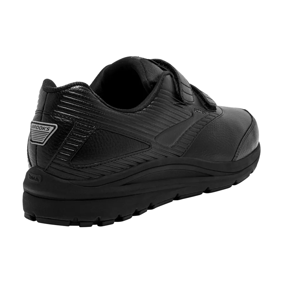 Brooks Men's Addiction Walker V-Strap 2 D Width Black/Black