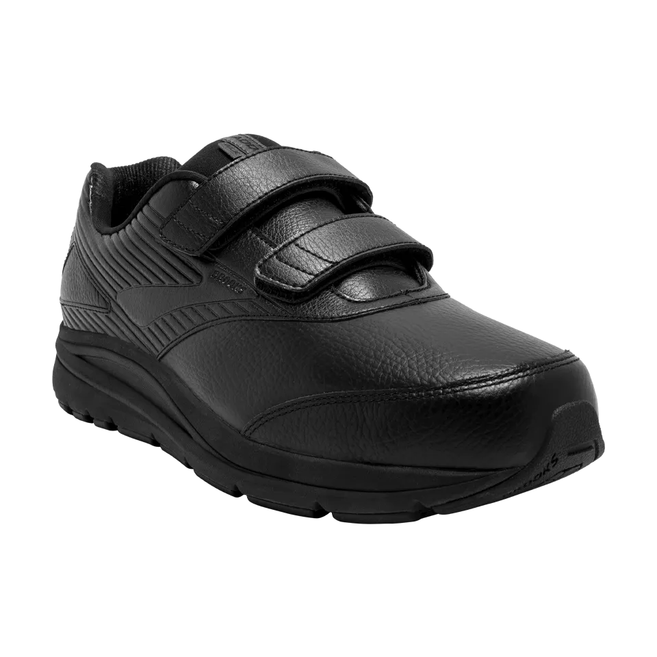 Brooks Men's Addiction Walker V-Strap 2 D Width Black/Black