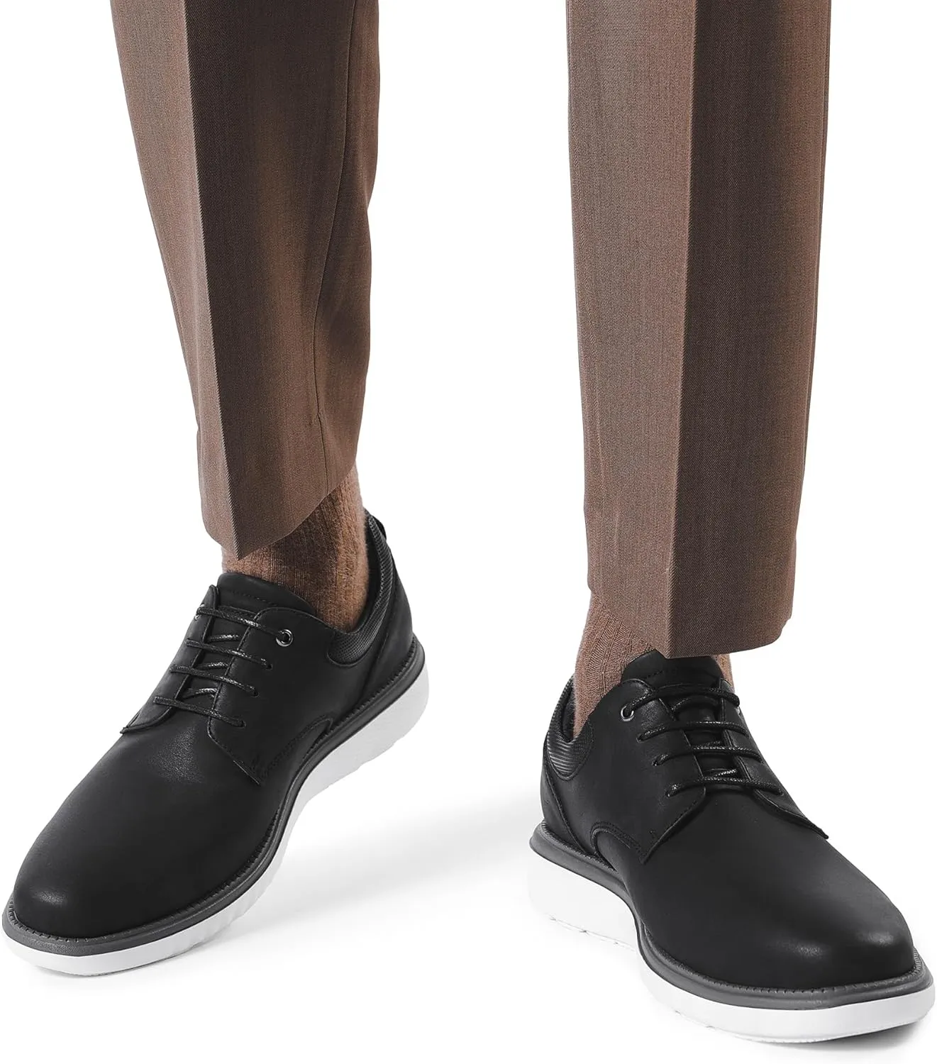 Bruno Marc Men's Crossflex Casual Dress Shoes Oxford Sneakers