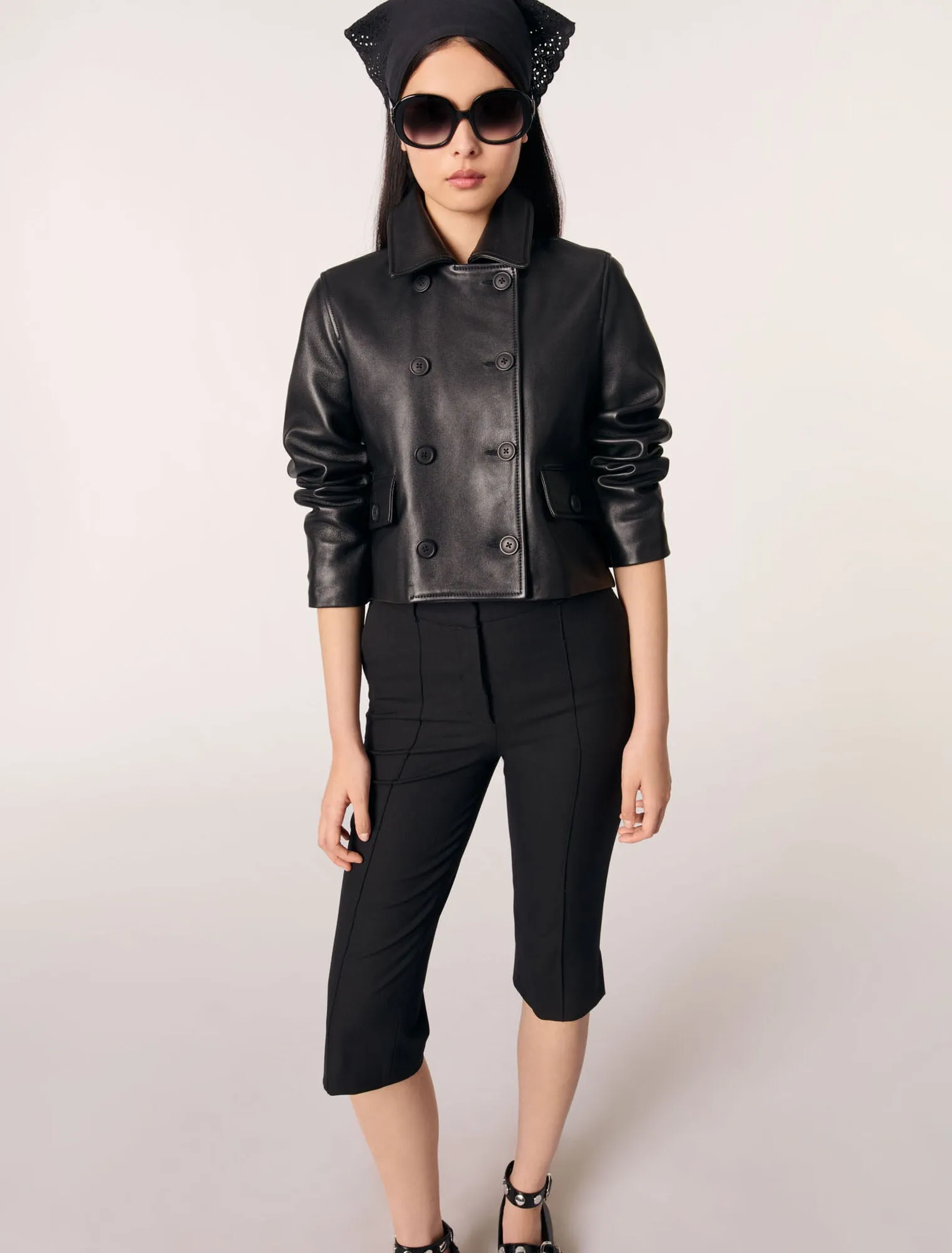 Capri suit trousers