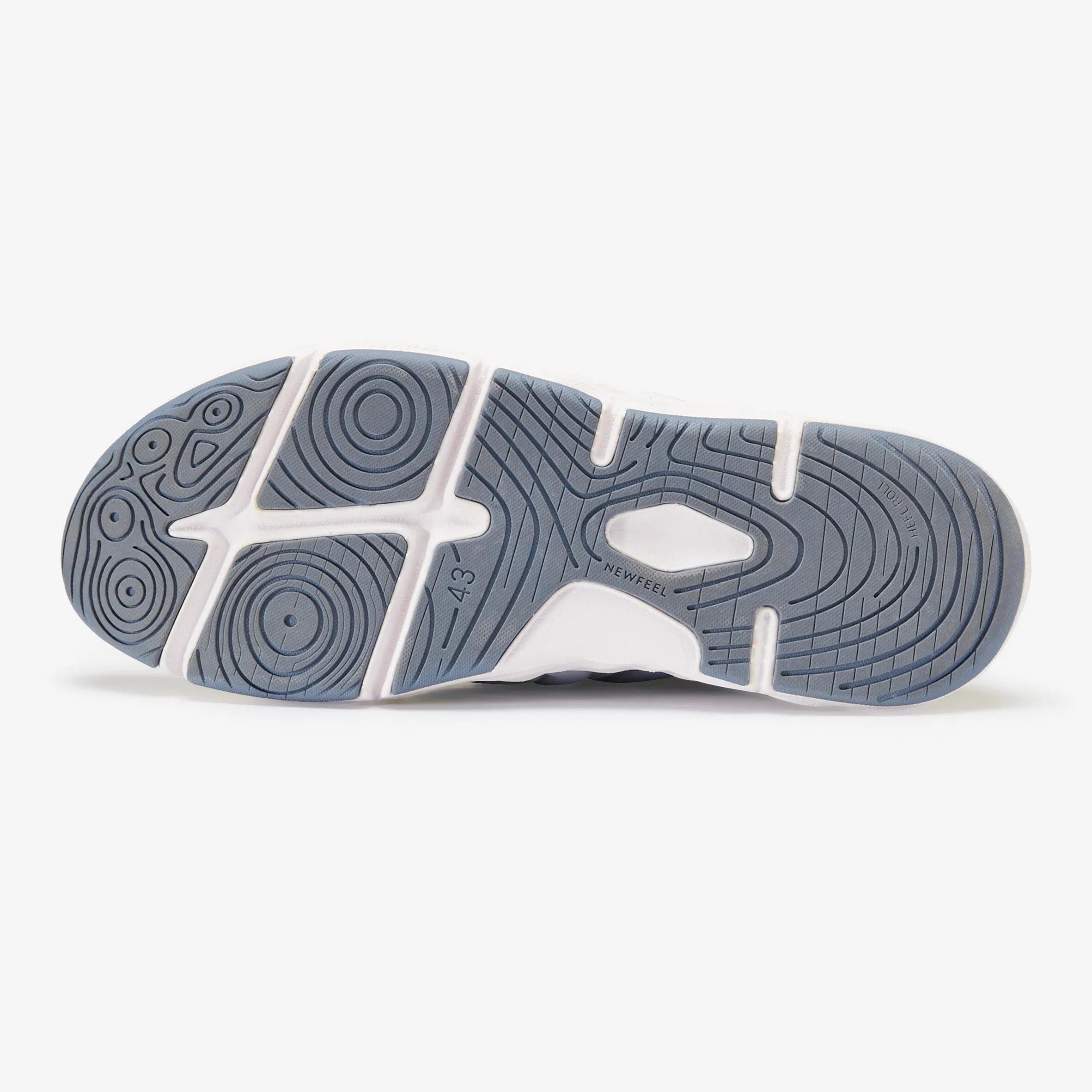 Casual shoes Walking Sportwalk Comfort blue/gray NEWFEEL blue grey/light grey/pastel yellow