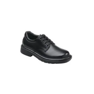 CLARKS DAYTONA E WIDTH YOUTH - BLACK