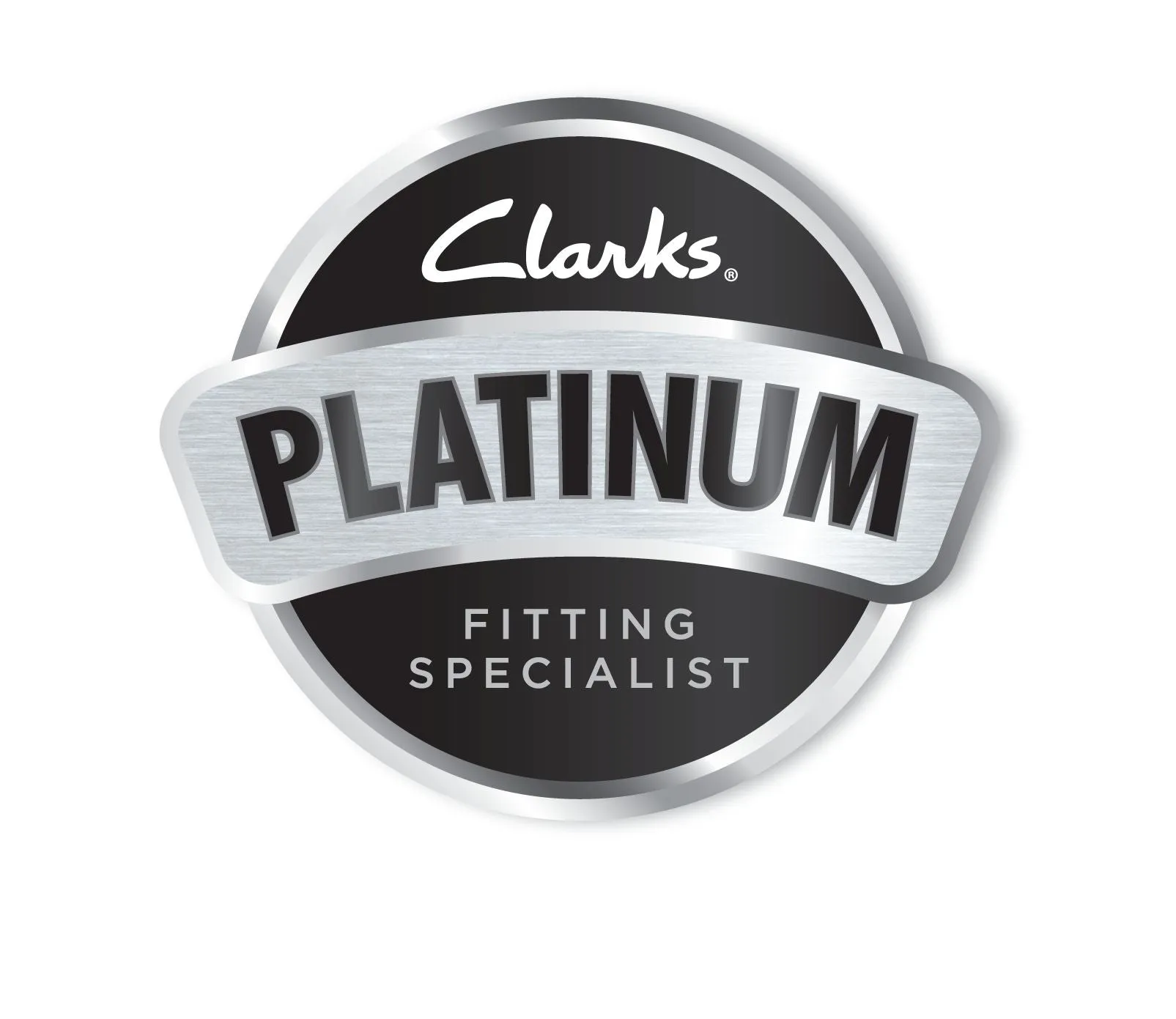 CLARKS DAYTONA F WIDTH SENIOR - BLACK