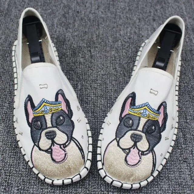 Dog Espadrilles Slip On Shoes