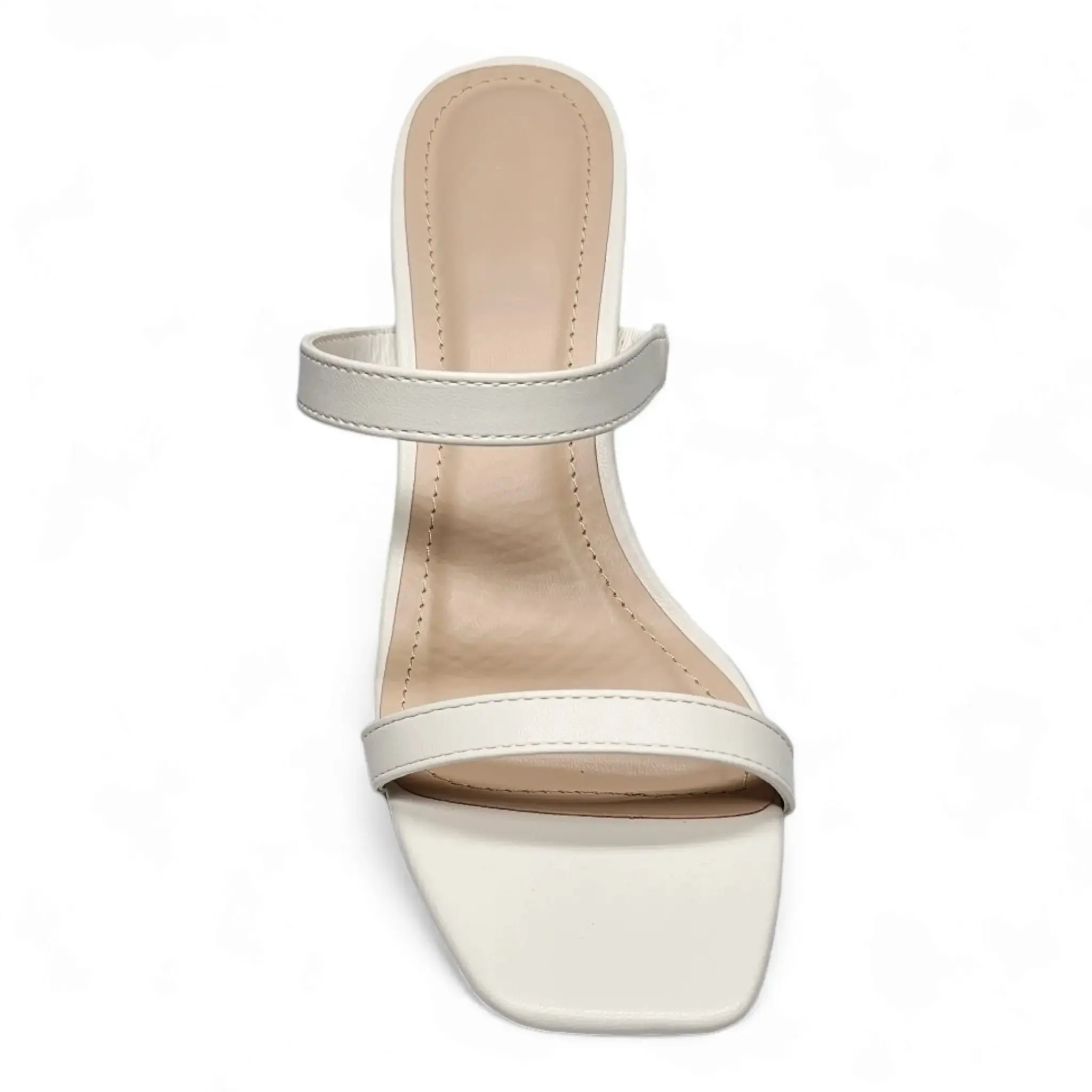 Forever Timeless Double Band Block Heel