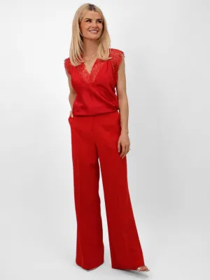 Kate & Pippa Palermo Trousers - Red