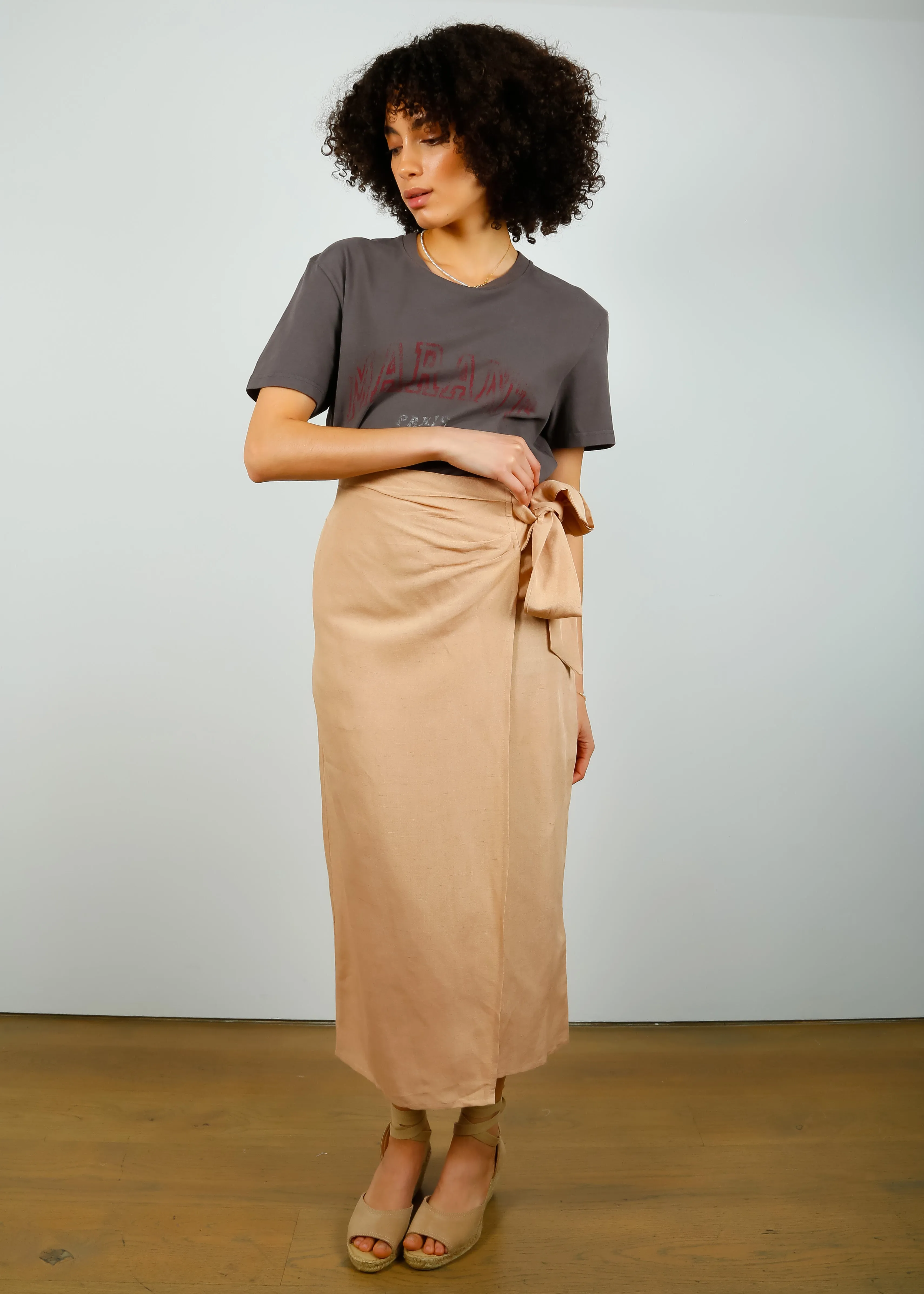 MA Isatis Skirt in Latte