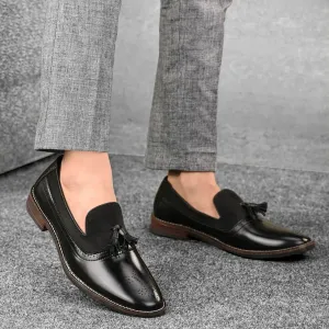 Men Stylish Tassel Moccasin