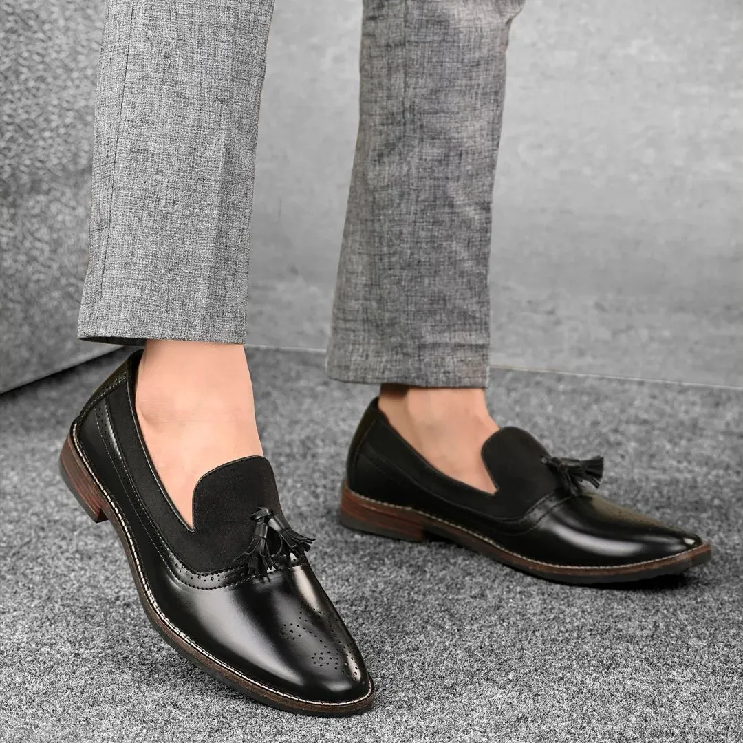 Men Stylish Tassel Moccasin