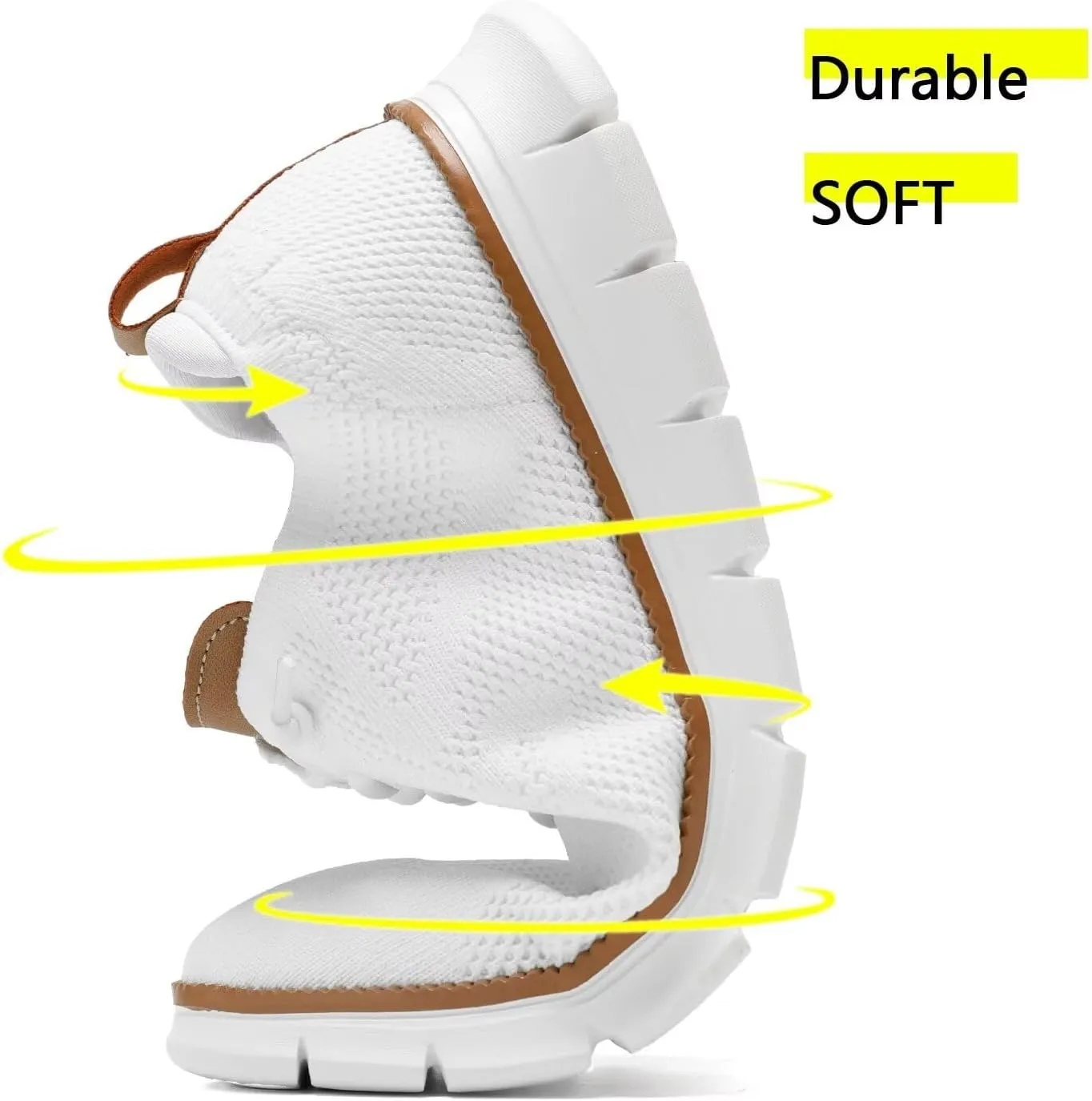 Men's Casual Dress Shoes Fashion Walking Sneakers Mesh Business Oxfords Work Lightweight Soft Sole