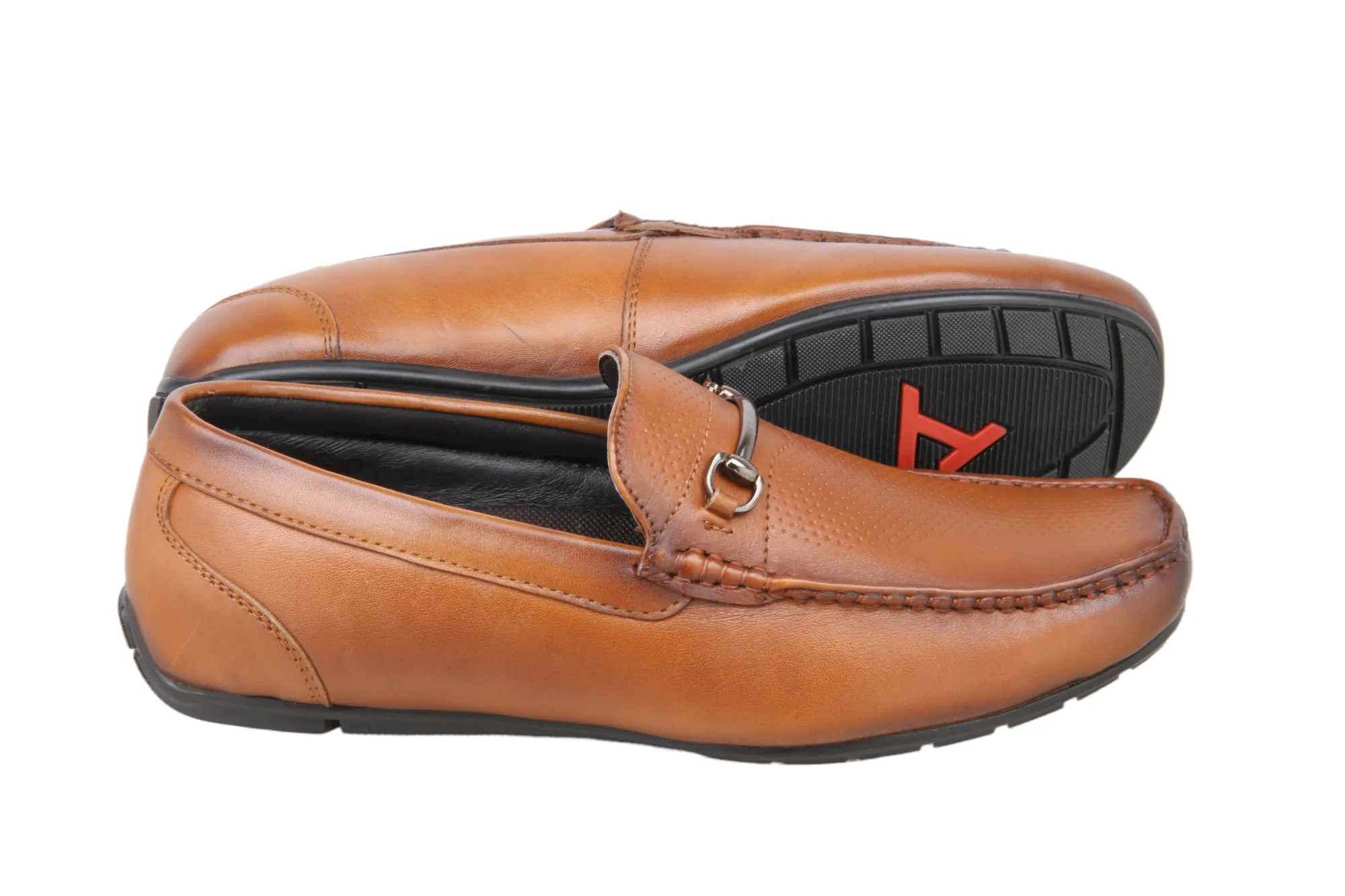 Mens leather loafer shoe 998010