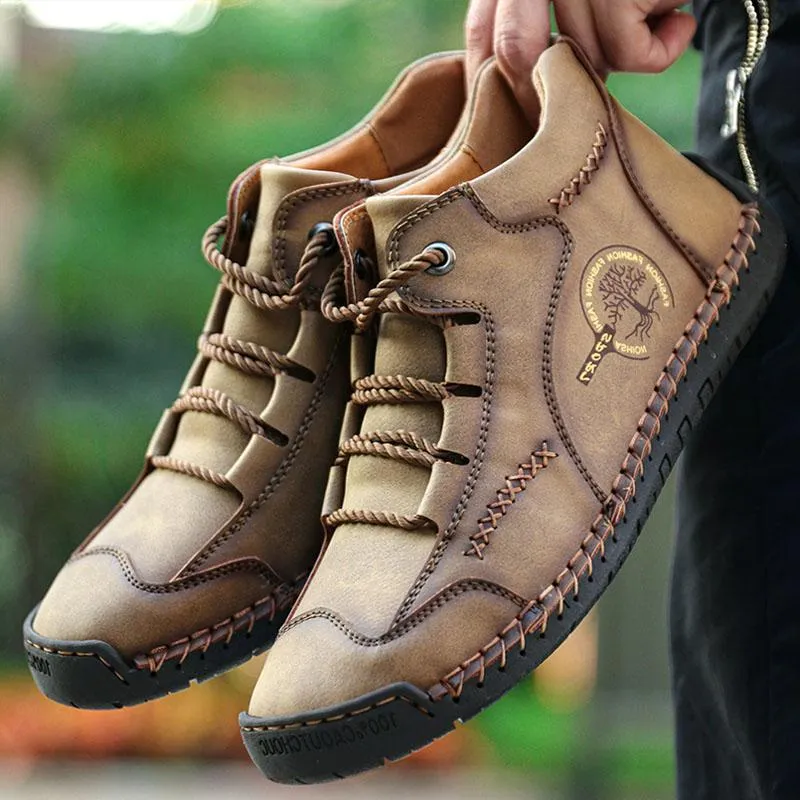Mostelo Vintage Handmade Leather Boots