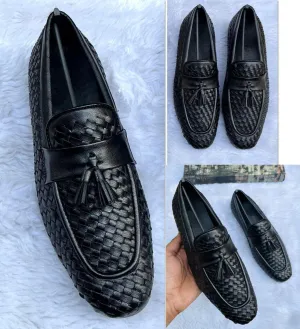 New Elegant Tassel Crocs Patent Moccasins