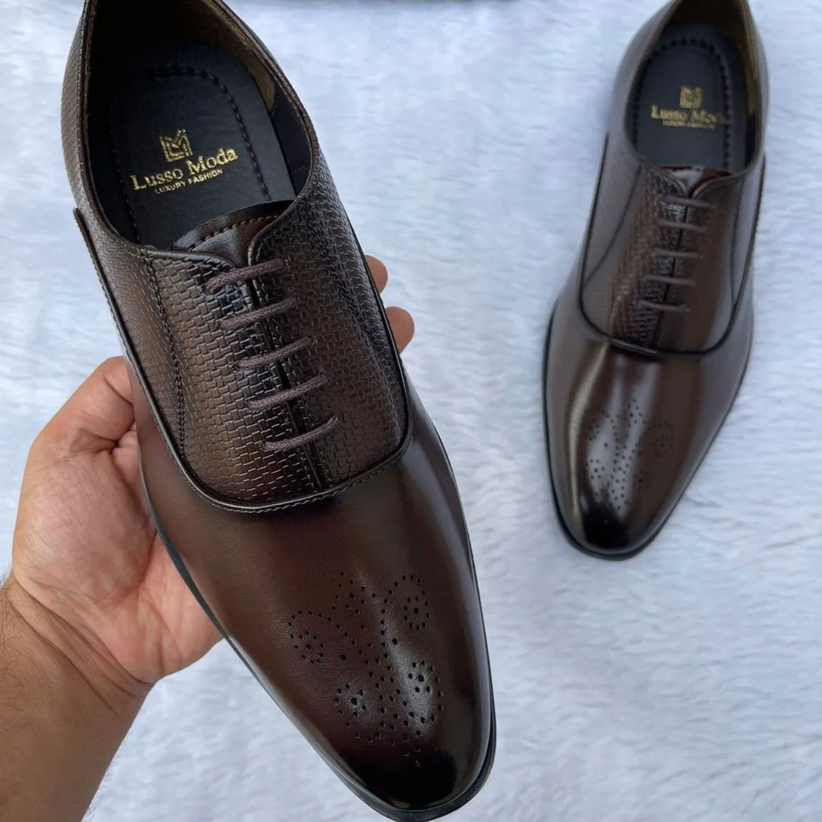 New Laces Brogue Formal Business Wear Shoes