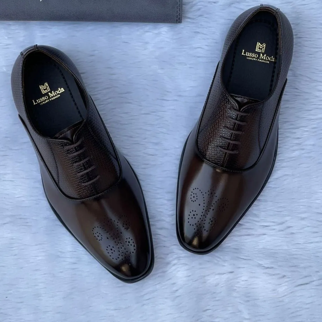 New Laces Brogue Formal Business Wear Shoes