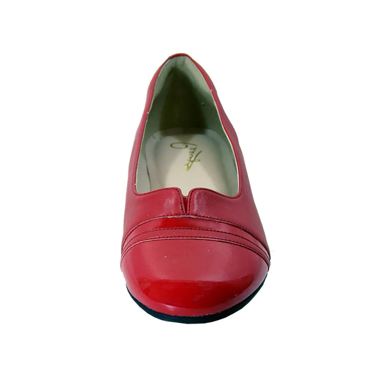 PEERAGE Marina Women's Wide Width Leather Flats