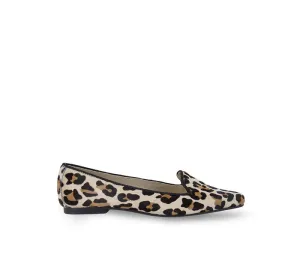 Pointy Loafer Cheetah Calf Hair