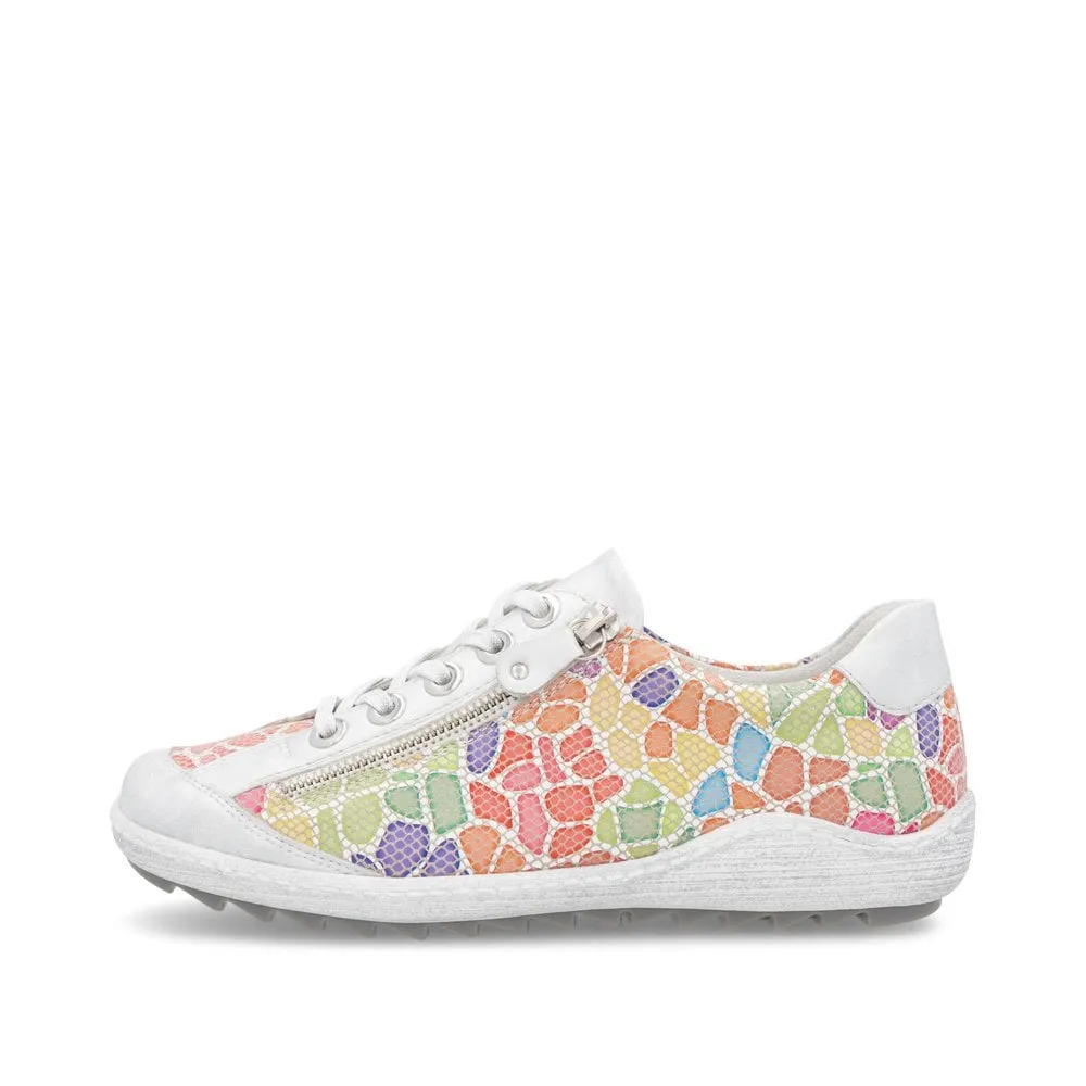 Remonte Womens Wide Trainers - Metallic