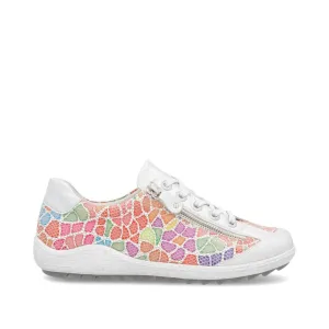 Remonte Womens Wide Trainers - Metallic