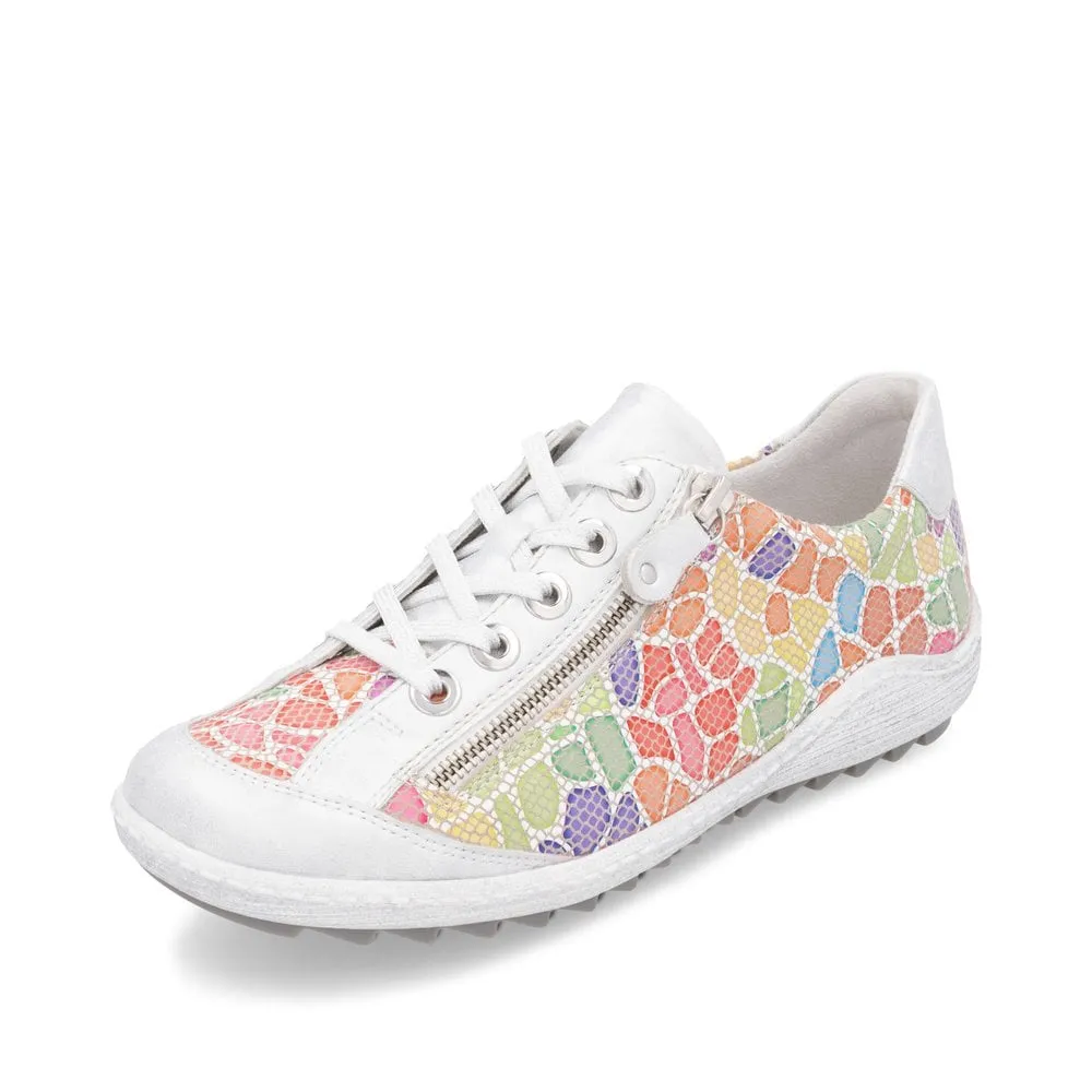 Remonte Womens Wide Trainers - Metallic