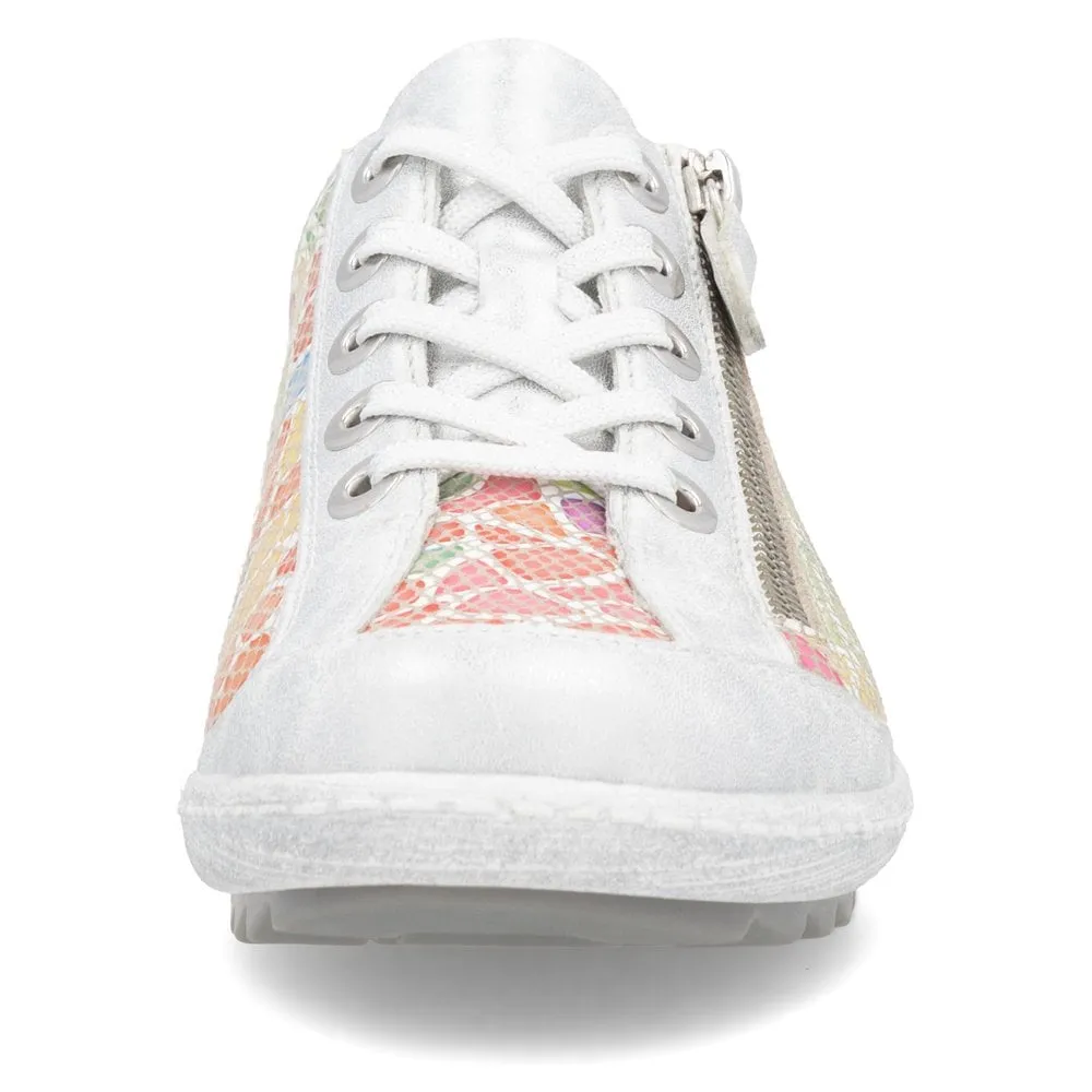 Remonte Womens Wide Trainers - Metallic