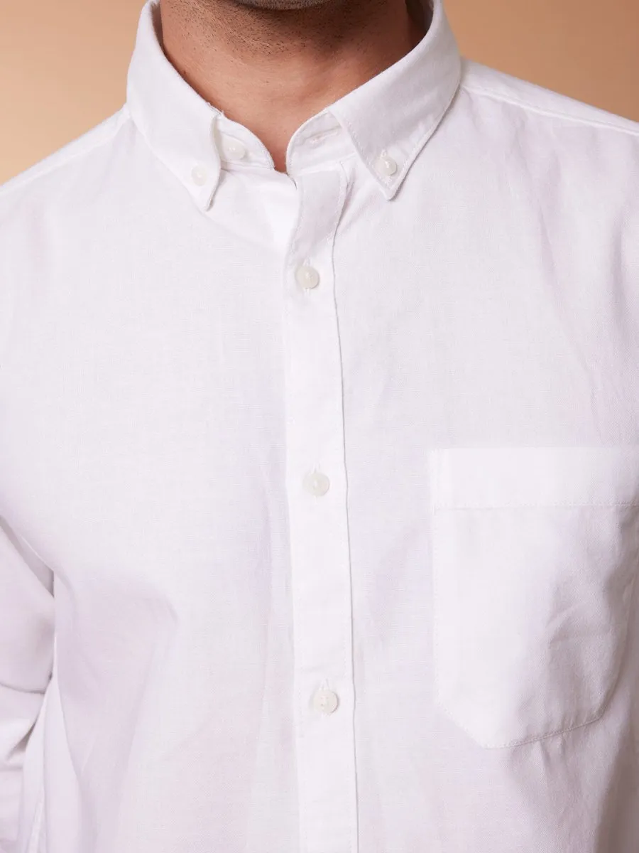 Royal Oxford Cotton Shirt - Replay
