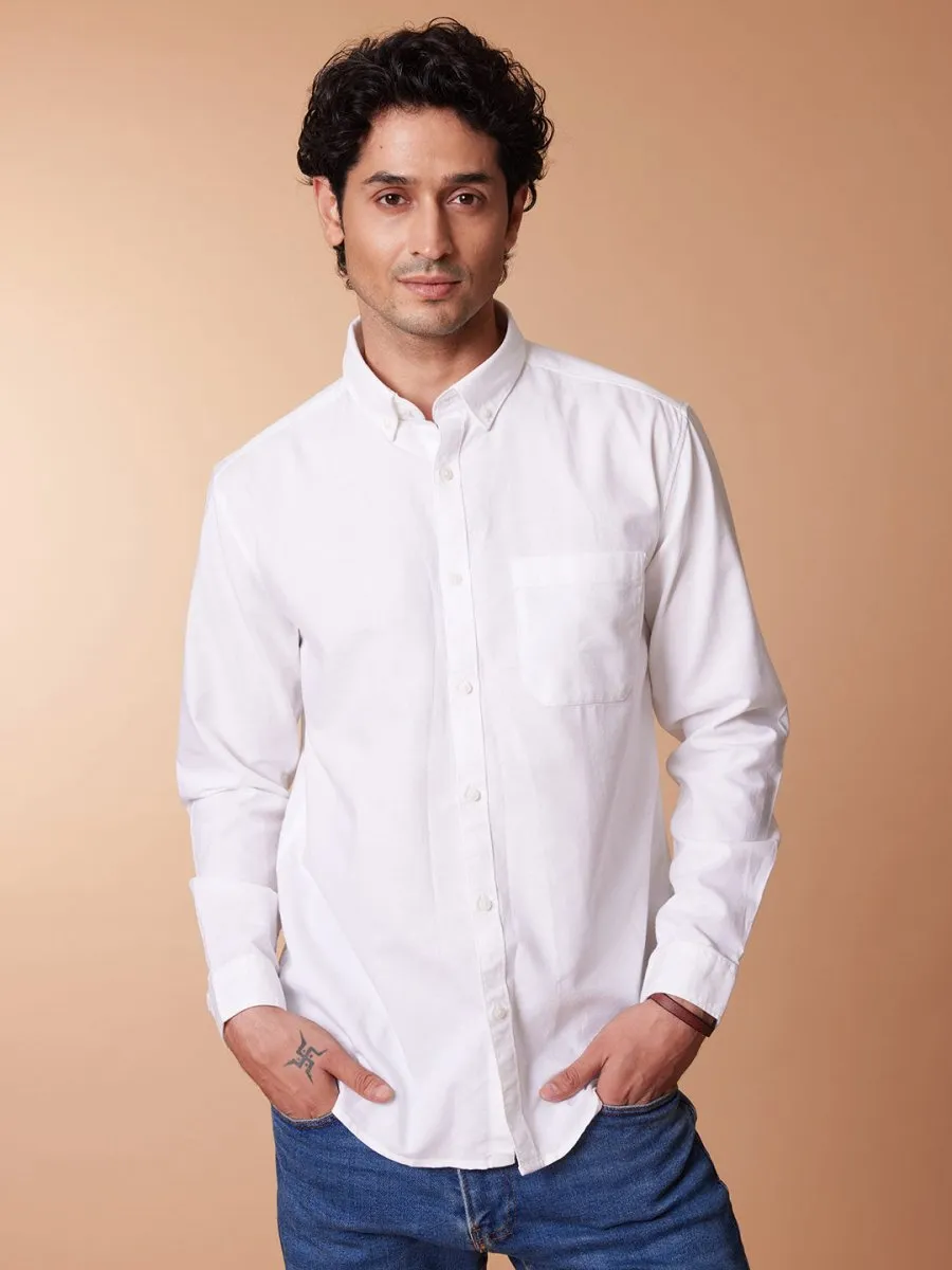 Royal Oxford Cotton Shirt - Replay