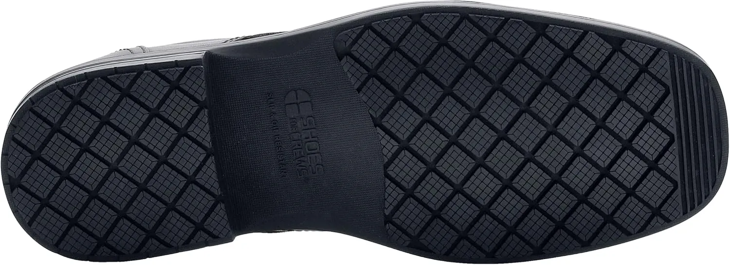 Shoes for Crews Dress Shoes for Men, Mens Oxfords, Zapatos De Vestir para Hombre, Slip Resistant, Safety, Brown or Black