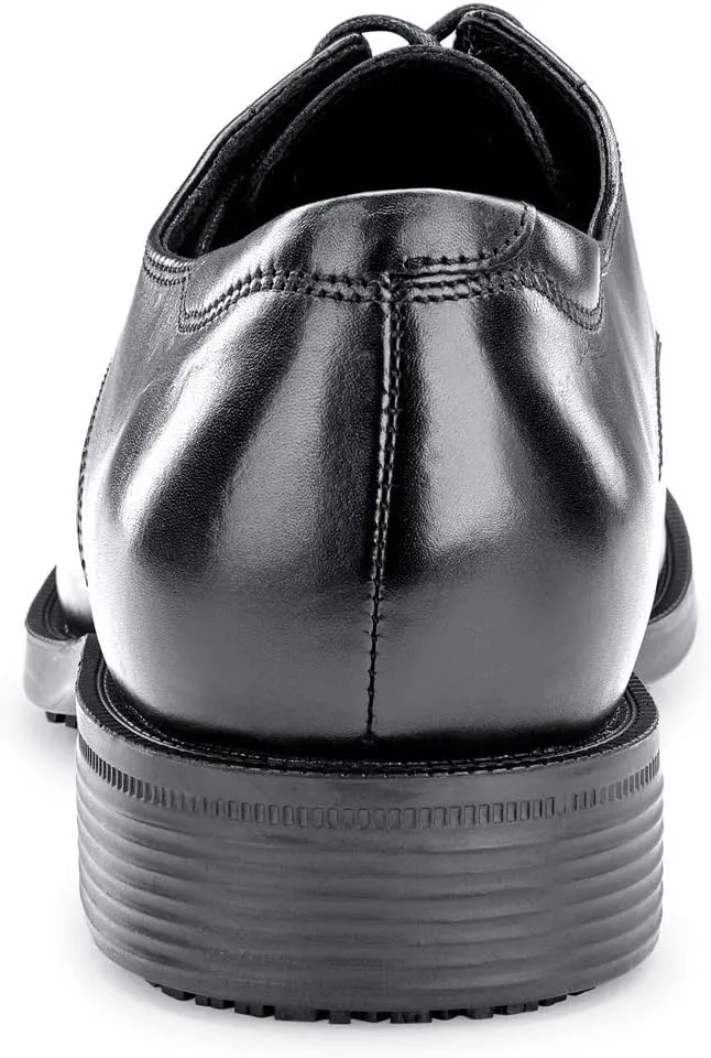 Shoes for Crews Dress Shoes for Men, Mens Oxfords, Zapatos De Vestir para Hombre, Slip Resistant, Safety, Brown or Black