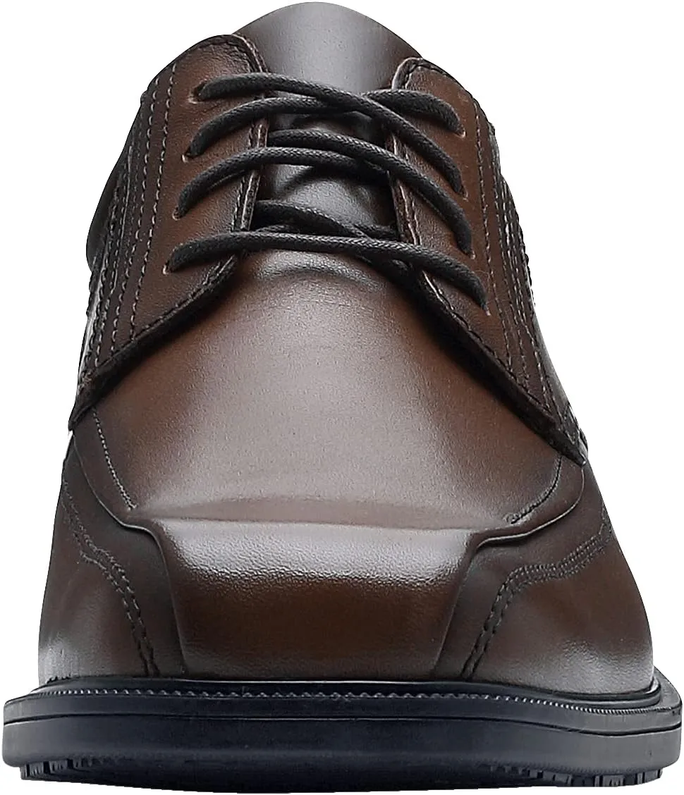 Shoes for Crews Dress Shoes for Men, Mens Oxfords, Zapatos De Vestir para Hombre, Slip Resistant, Safety, Brown or Black