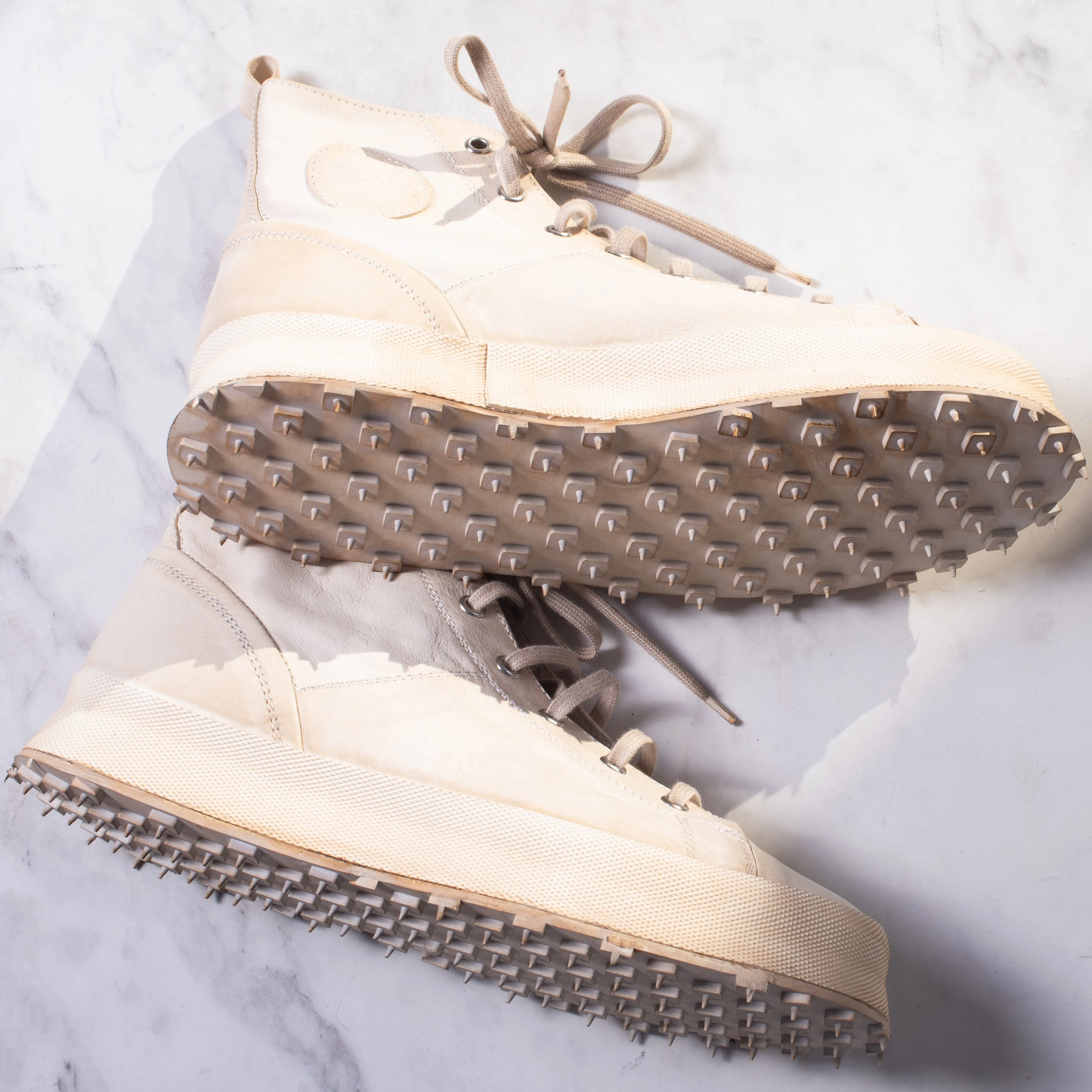 Shoto HI Top Leather Sneaker (Sand)