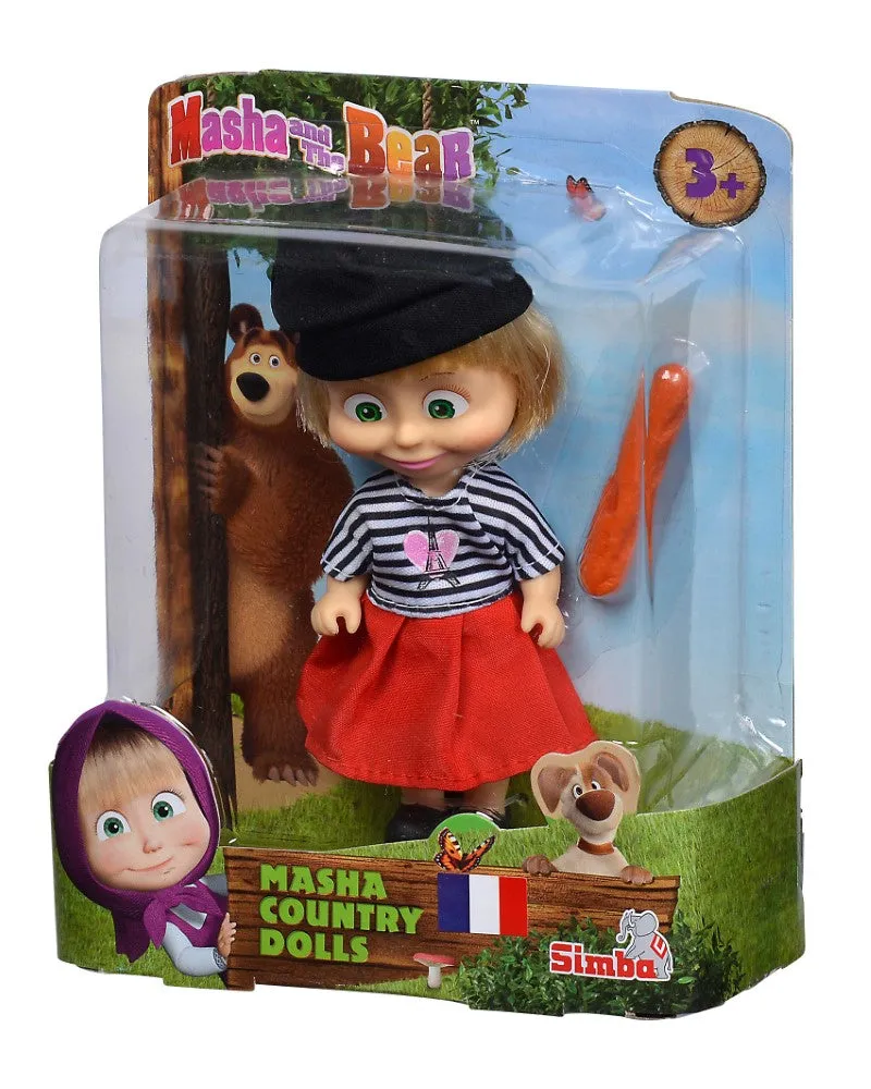 Simba Masha Country-Edition, 4-Asstd.