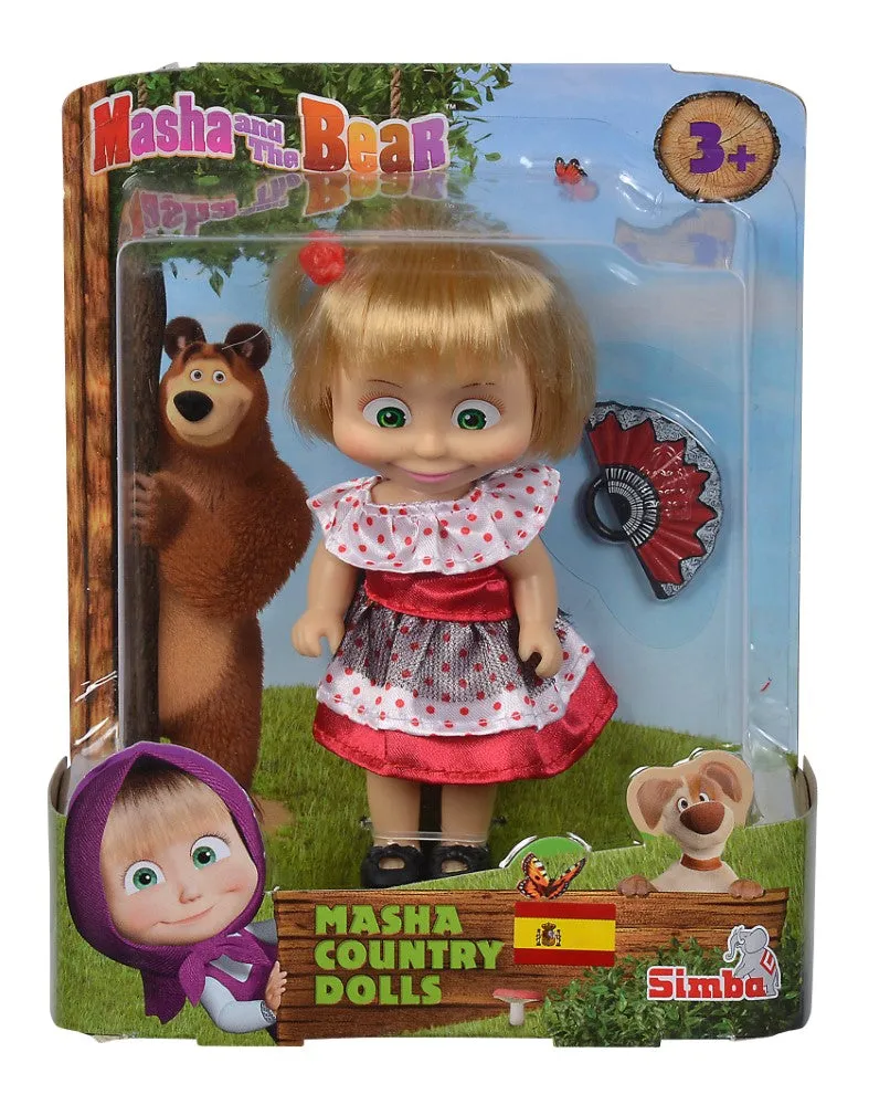 Simba Masha Country-Edition, 4-Asstd.