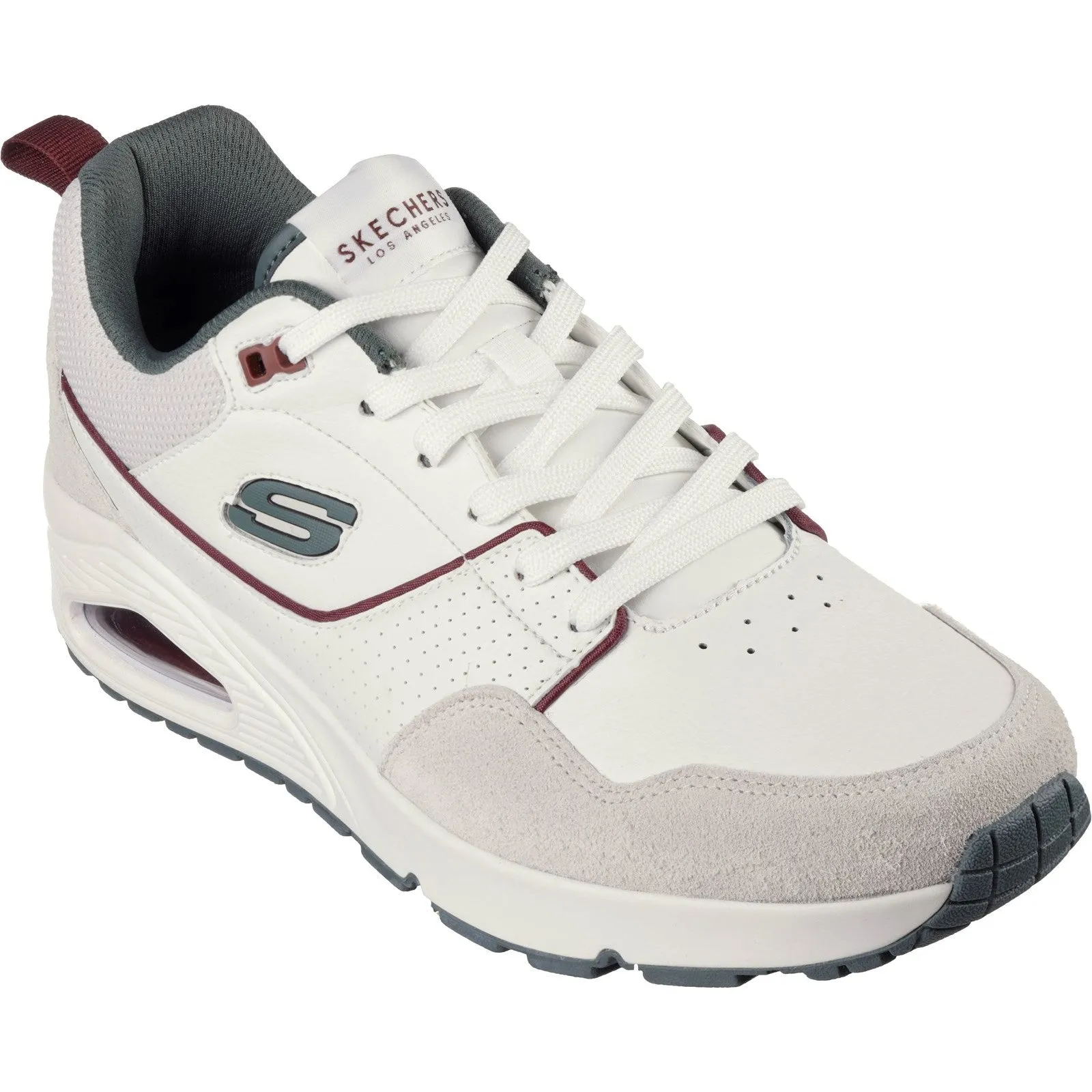 Skechers Mens Uno Retro One Trainers - White