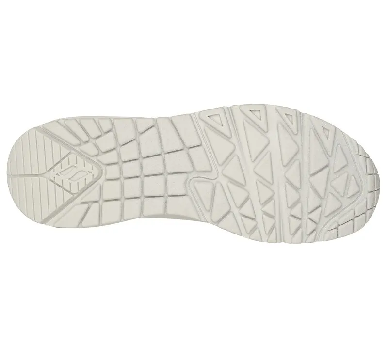 Skechers Womens 73690/OFWT Uno - Stand on Air Trainers Off-White