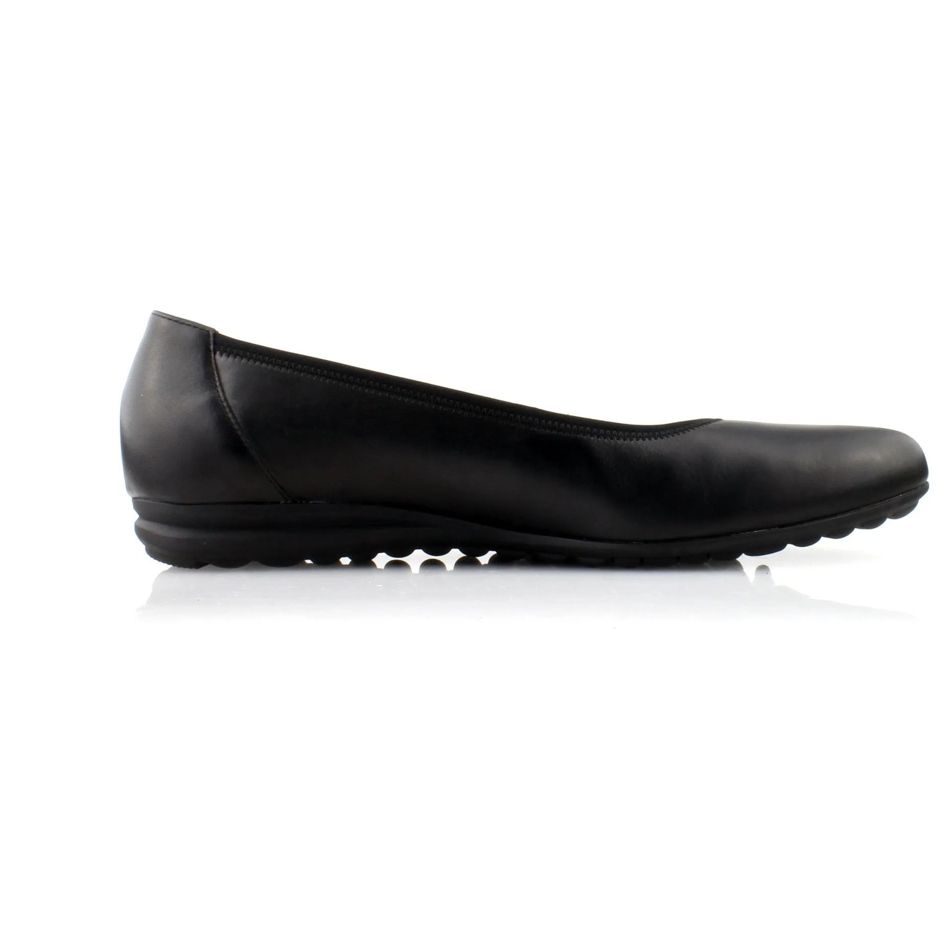 Splash Black Leather