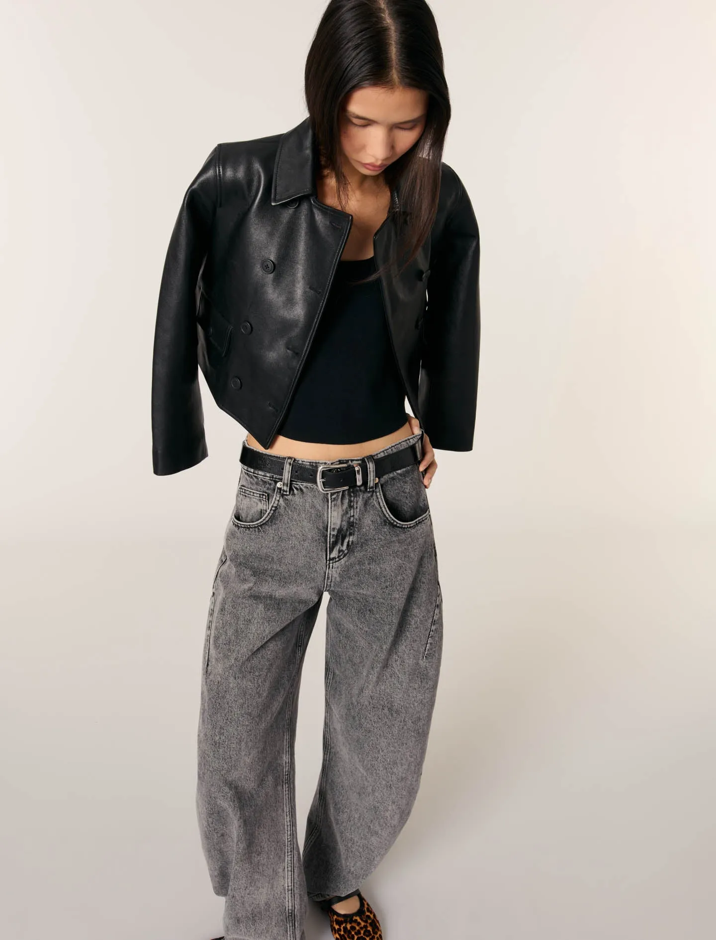 Tapered jeans