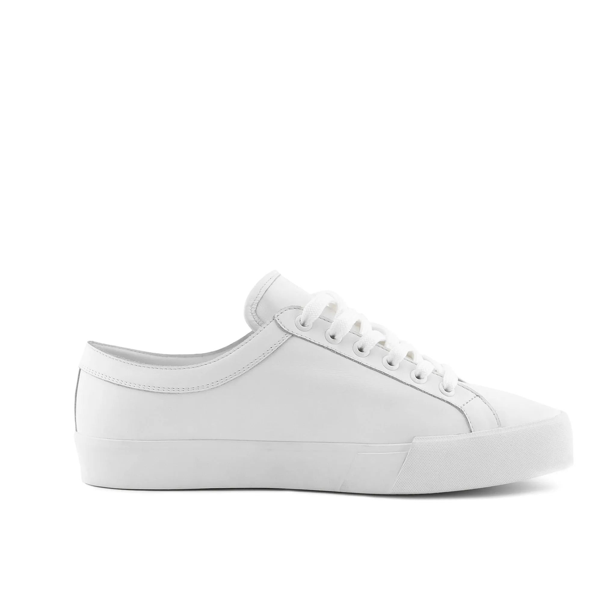 THE RIVIERA 990 WHITE SNEAKERS