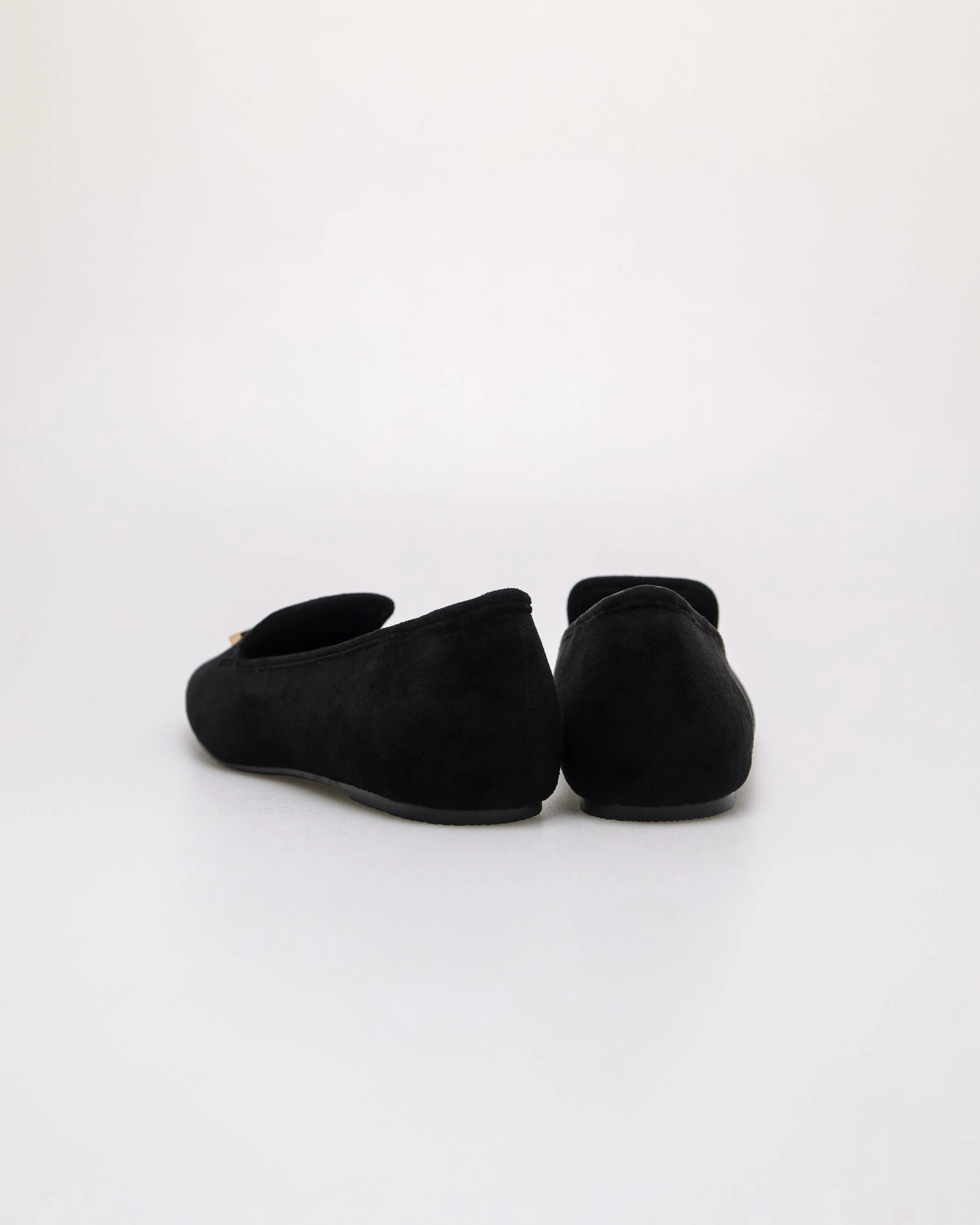 Tomaz YX227 Ladies Knot Flats Moccasin (Black)