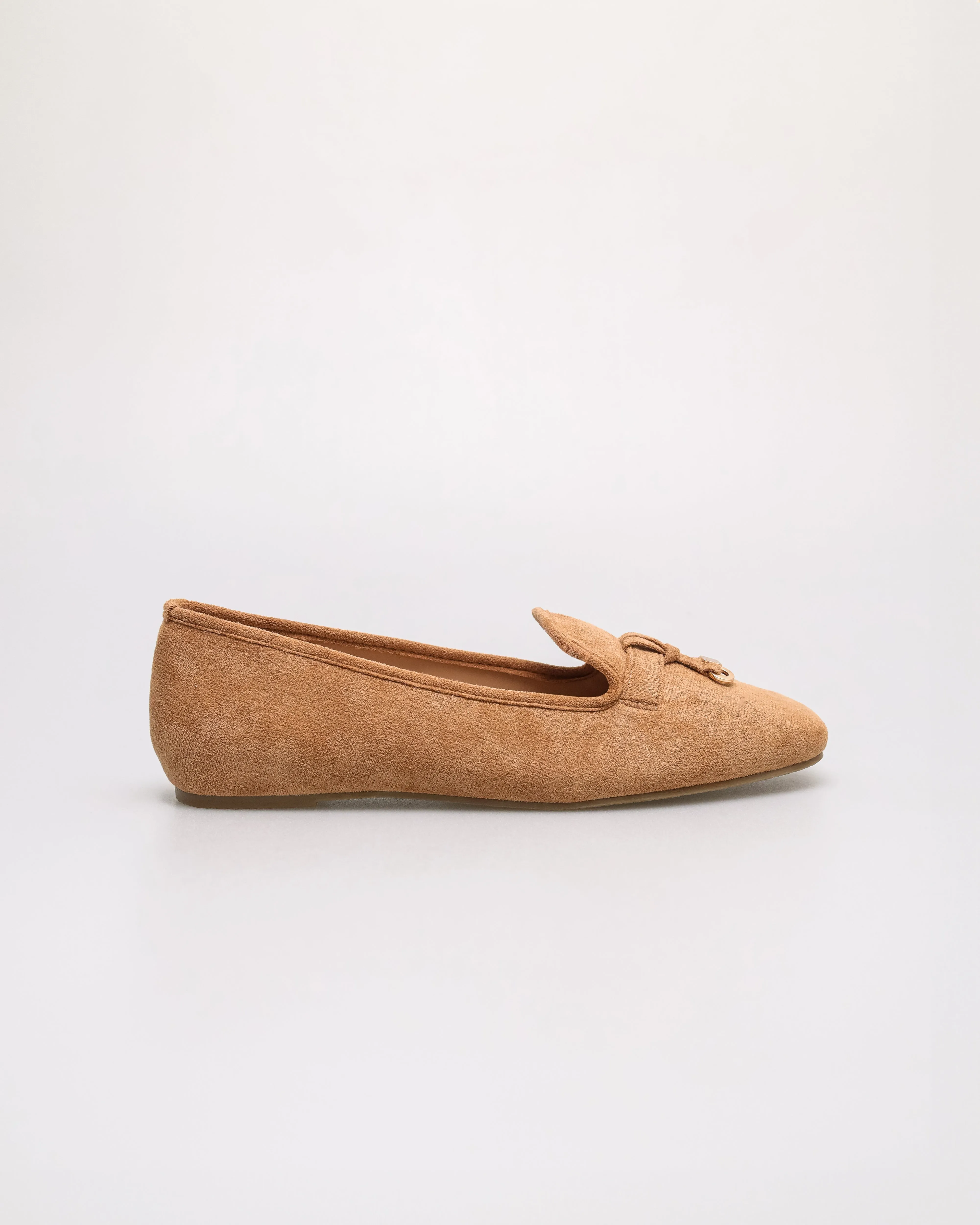 Tomaz YX227 Ladies Knot Flats Moccasin (Camel)