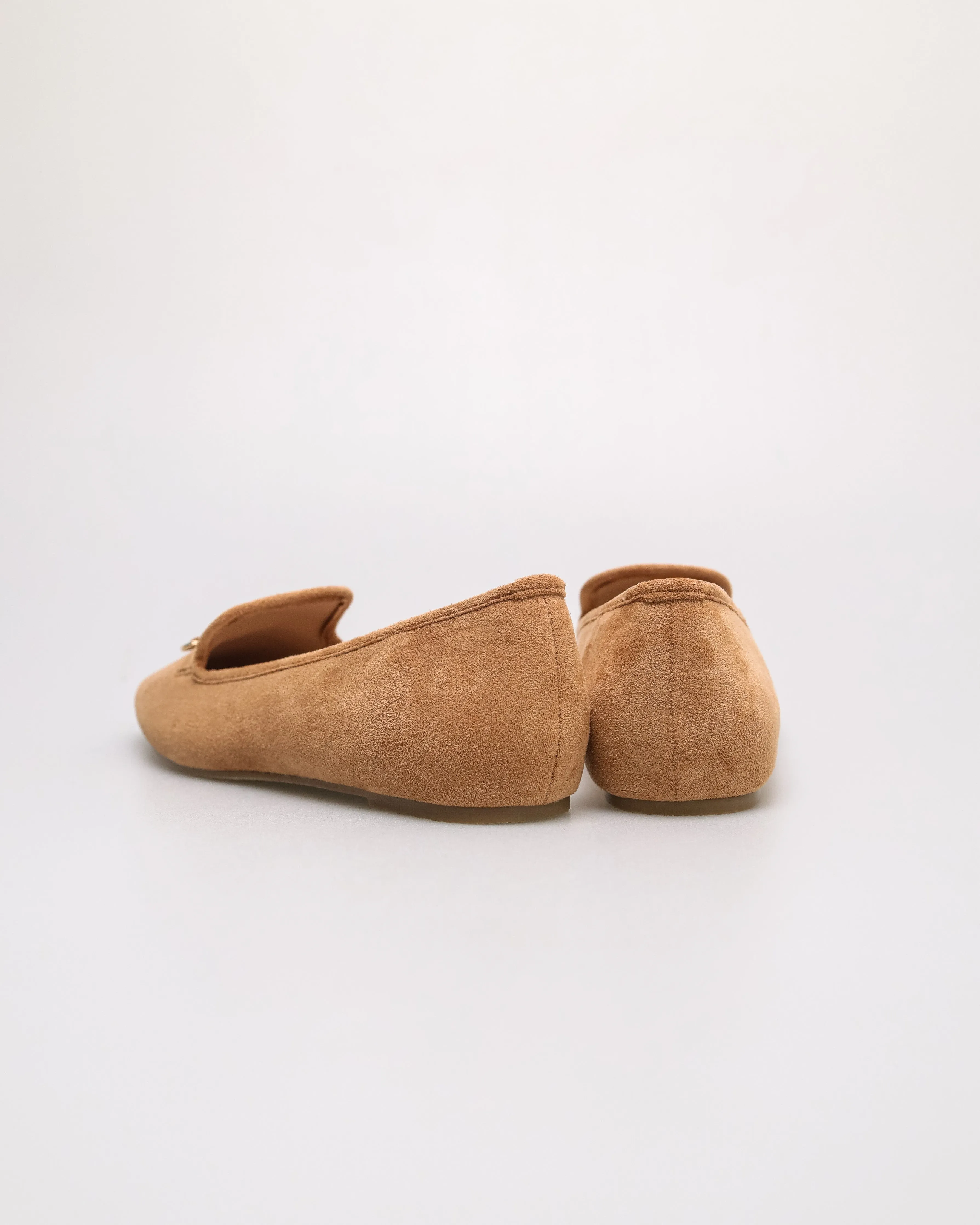 Tomaz YX227 Ladies Knot Flats Moccasin (Camel)