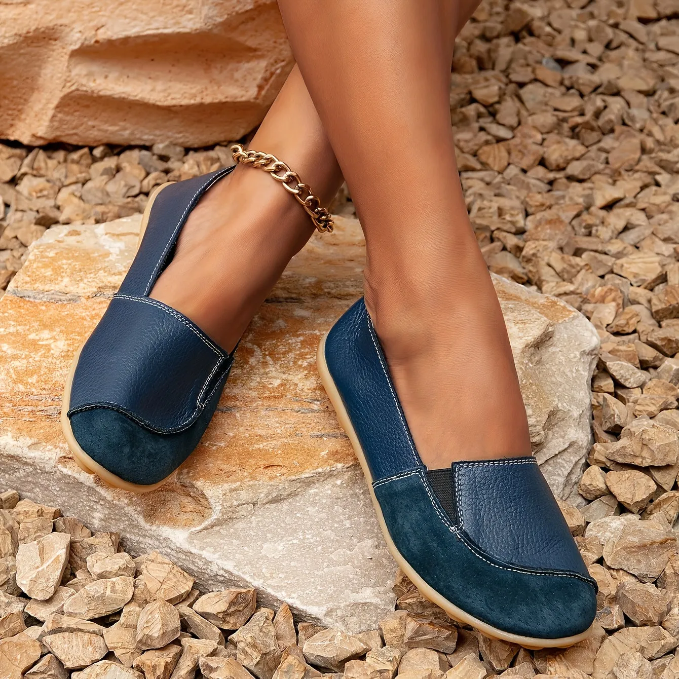 Vanccy Comfortable Casual Loafers Casual Shoes LF51