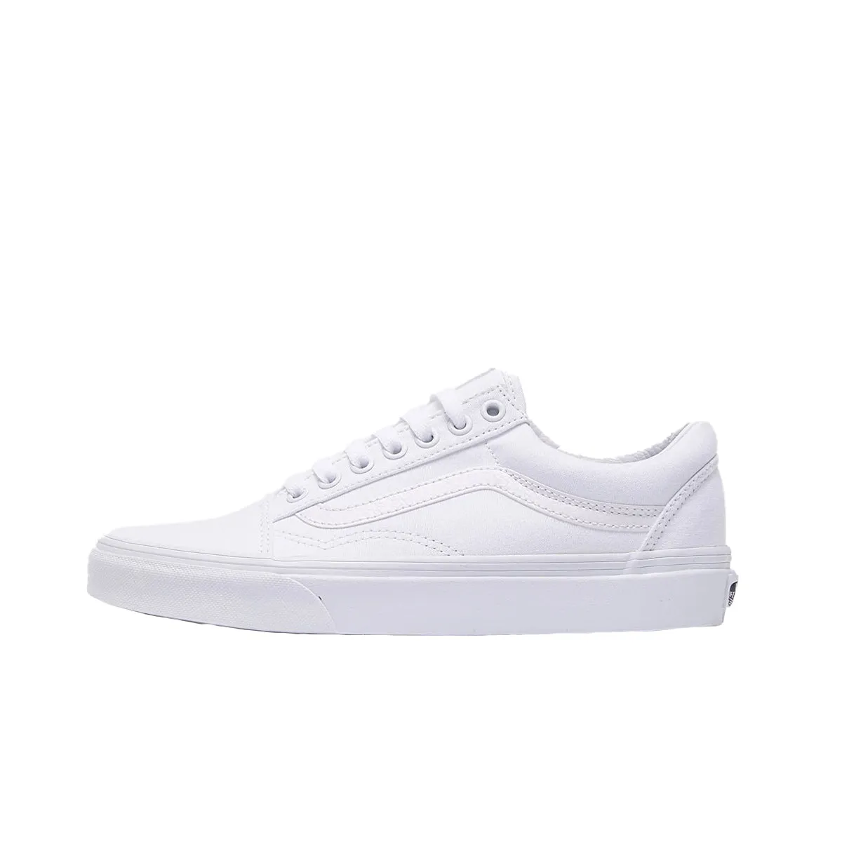 Vans Unisex Old Skool Low Top Shoes VN000D3HW00 True White