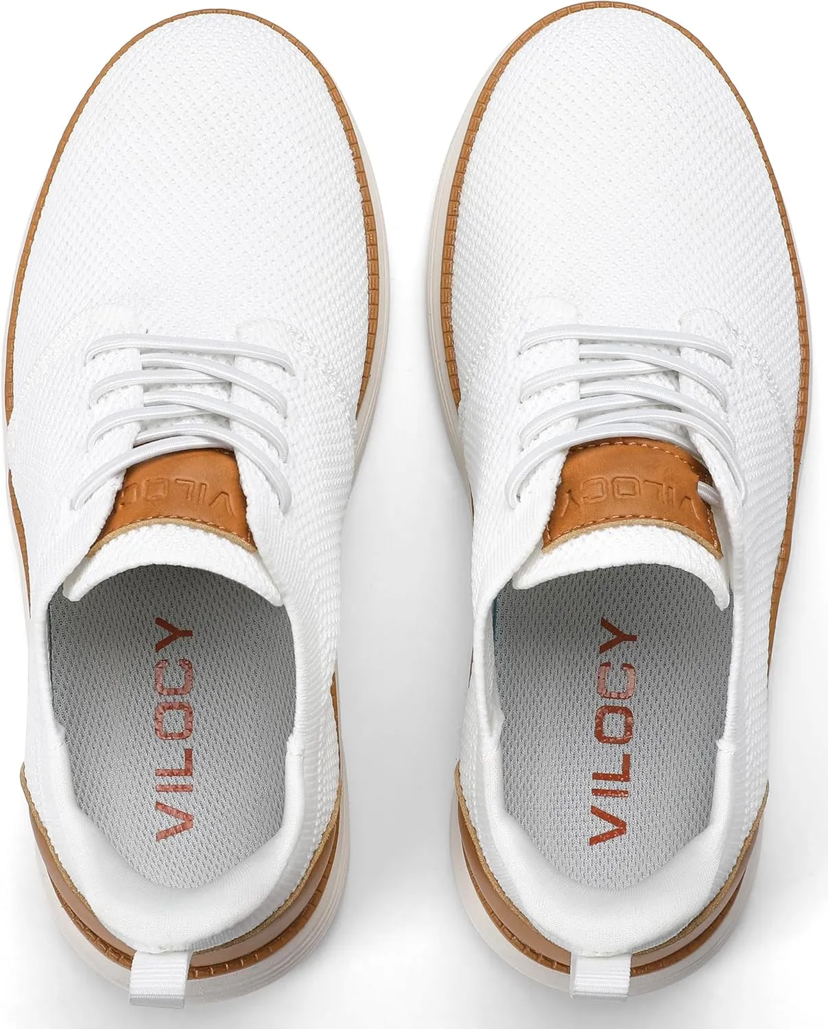 VILOCY Boy's Slip On Casual Dress Sneaker Hands Free Fashion Shoes Comfortable Oxfords Mesh Tennis Breathable School Uniform Formal Church Shoes(Little Kid/Big Kid)